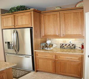 Custom Oak Cabinets